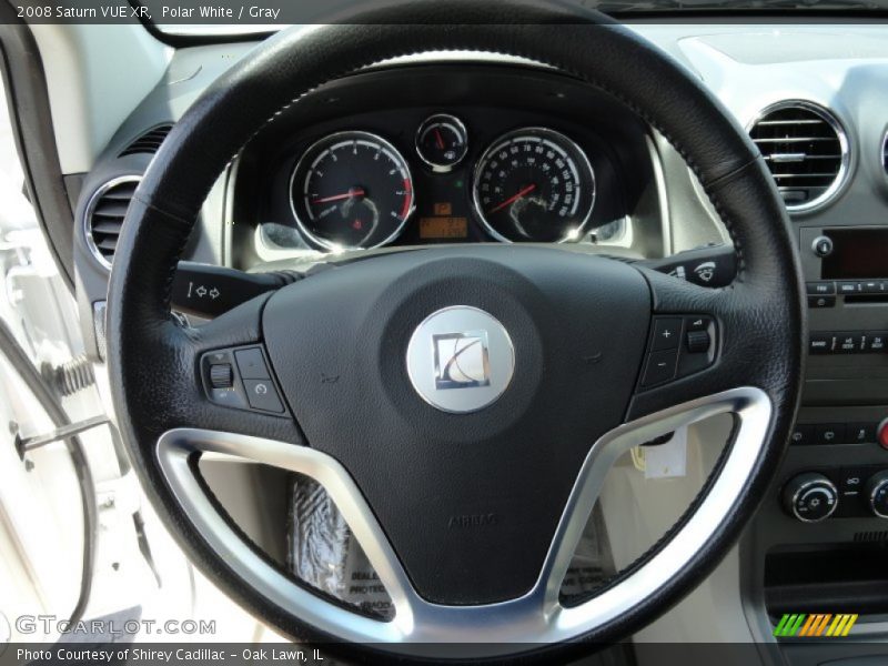 Polar White / Gray 2008 Saturn VUE XR
