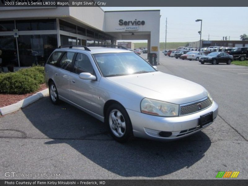 Bright Silver / Gray 2003 Saturn L Series LW300 Wagon