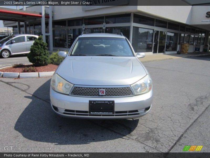 Bright Silver / Gray 2003 Saturn L Series LW300 Wagon