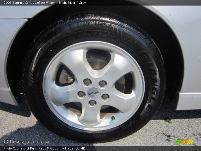 Bright Silver / Gray 2003 Saturn L Series LW300 Wagon