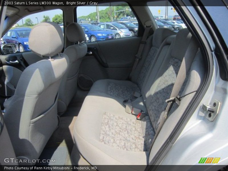 Bright Silver / Gray 2003 Saturn L Series LW300 Wagon