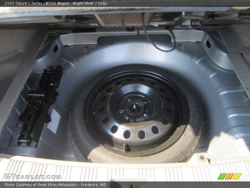 Bright Silver / Gray 2003 Saturn L Series LW300 Wagon