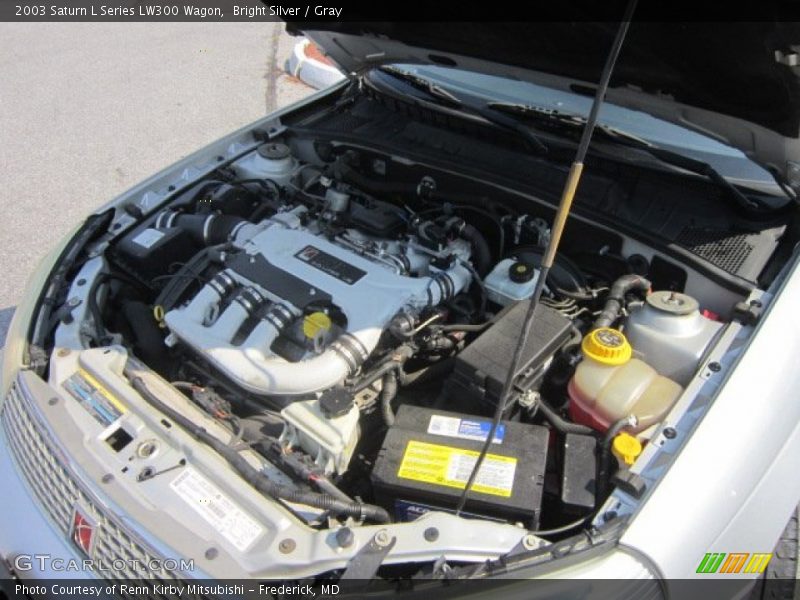 Bright Silver / Gray 2003 Saturn L Series LW300 Wagon