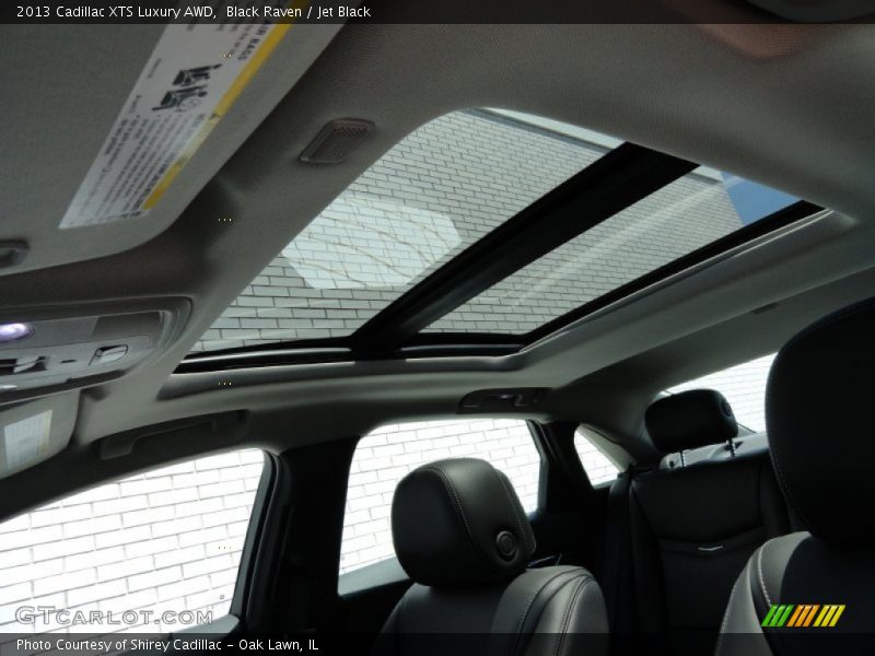 Sunroof of 2013 XTS Luxury AWD