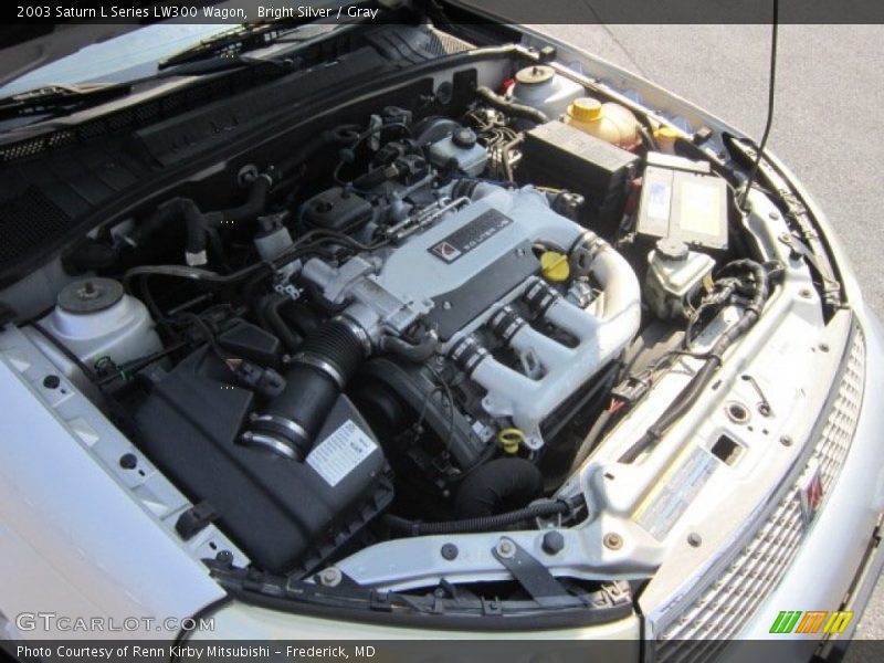Bright Silver / Gray 2003 Saturn L Series LW300 Wagon