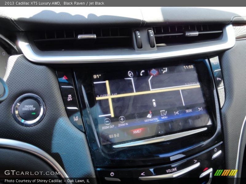 Navigation of 2013 XTS Luxury AWD