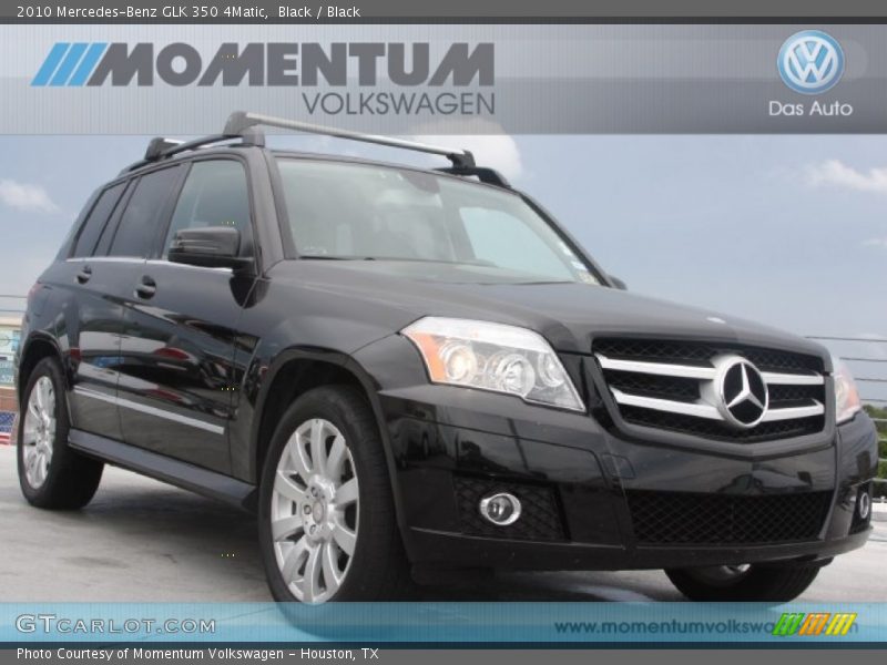 Black / Black 2010 Mercedes-Benz GLK 350 4Matic