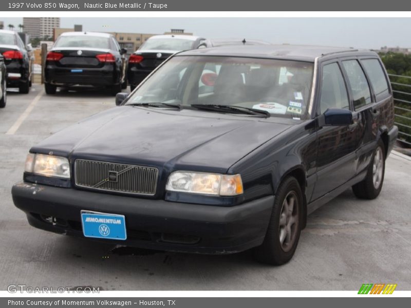 Nautic Blue Metallic / Taupe 1997 Volvo 850 Wagon