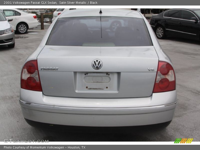 Satin Silver Metallic / Black 2001 Volkswagen Passat GLX Sedan