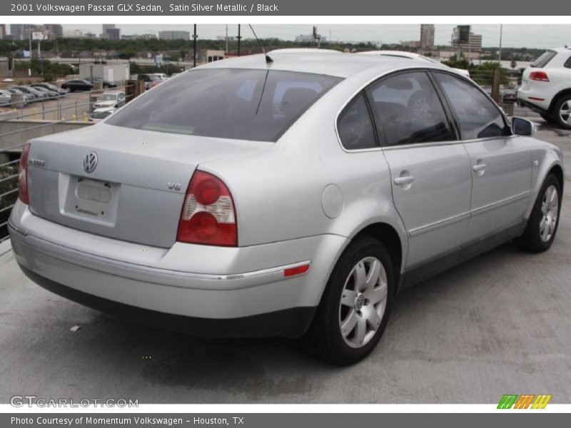 Satin Silver Metallic / Black 2001 Volkswagen Passat GLX Sedan