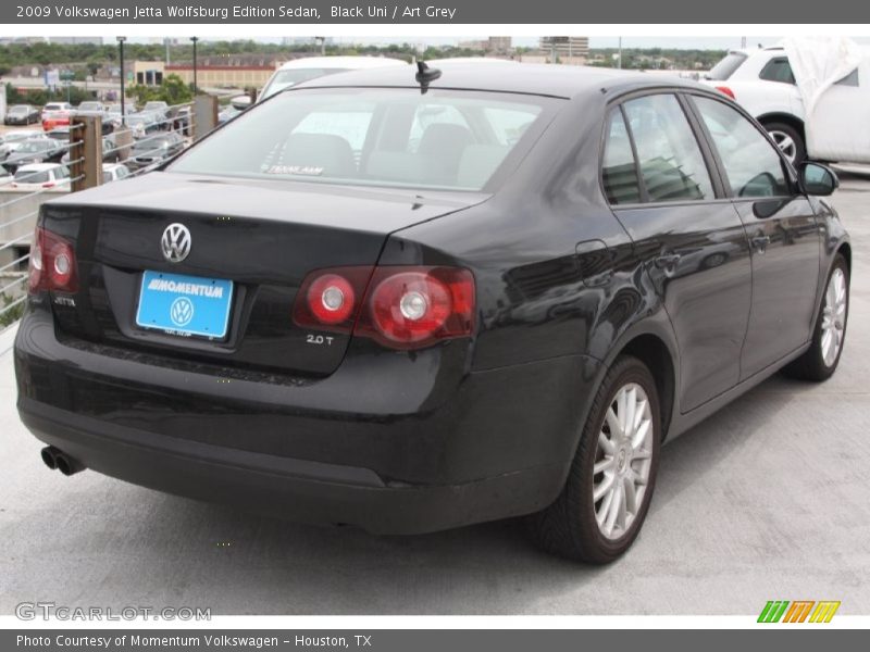 Black Uni / Art Grey 2009 Volkswagen Jetta Wolfsburg Edition Sedan