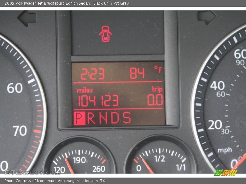 Black Uni / Art Grey 2009 Volkswagen Jetta Wolfsburg Edition Sedan