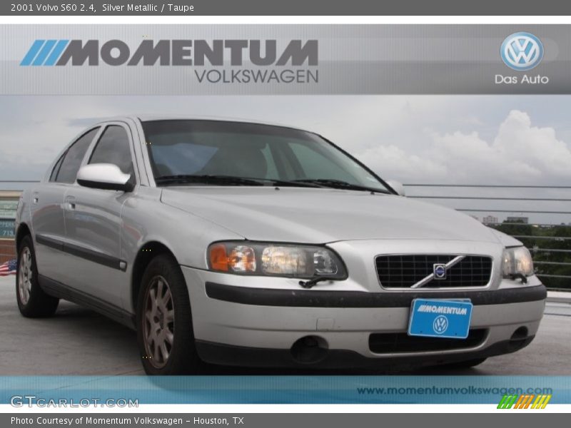 Silver Metallic / Taupe 2001 Volvo S60 2.4
