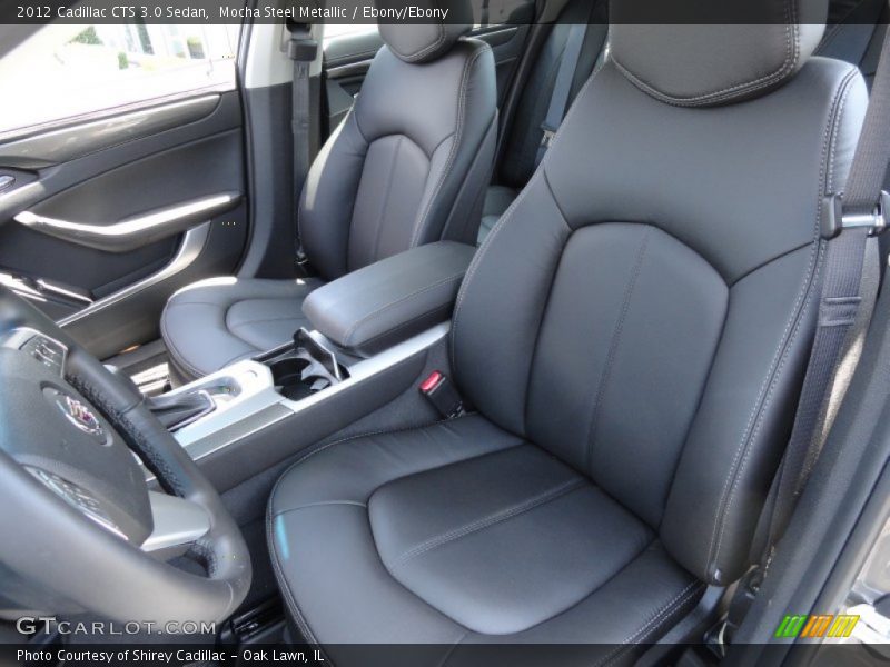Mocha Steel Metallic / Ebony/Ebony 2012 Cadillac CTS 3.0 Sedan