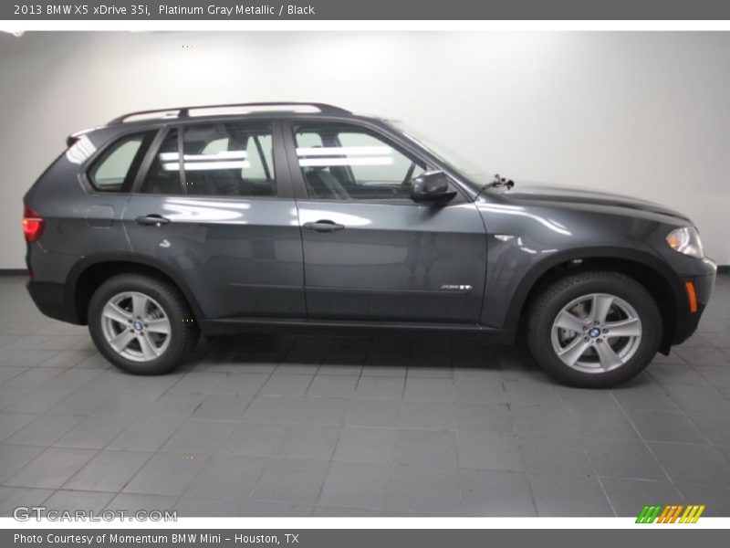 Platinum Gray Metallic / Black 2013 BMW X5 xDrive 35i