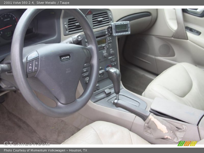 Silver Metallic / Taupe 2001 Volvo S60 2.4