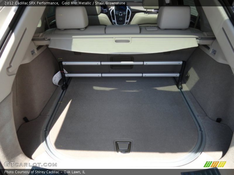 Gold Mist Metallic / Shale/Brownstone 2012 Cadillac SRX Performance
