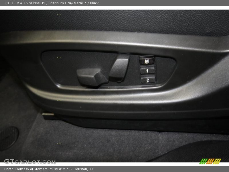 Platinum Gray Metallic / Black 2013 BMW X5 xDrive 35i