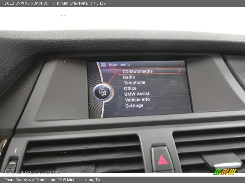 Platinum Gray Metallic / Black 2013 BMW X5 xDrive 35i