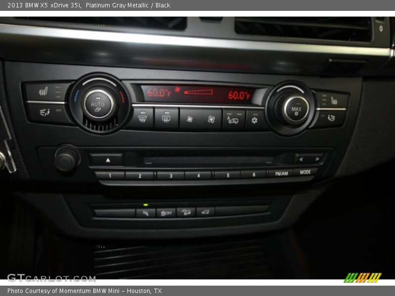 Platinum Gray Metallic / Black 2013 BMW X5 xDrive 35i