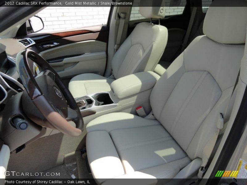 Gold Mist Metallic / Shale/Brownstone 2012 Cadillac SRX Performance