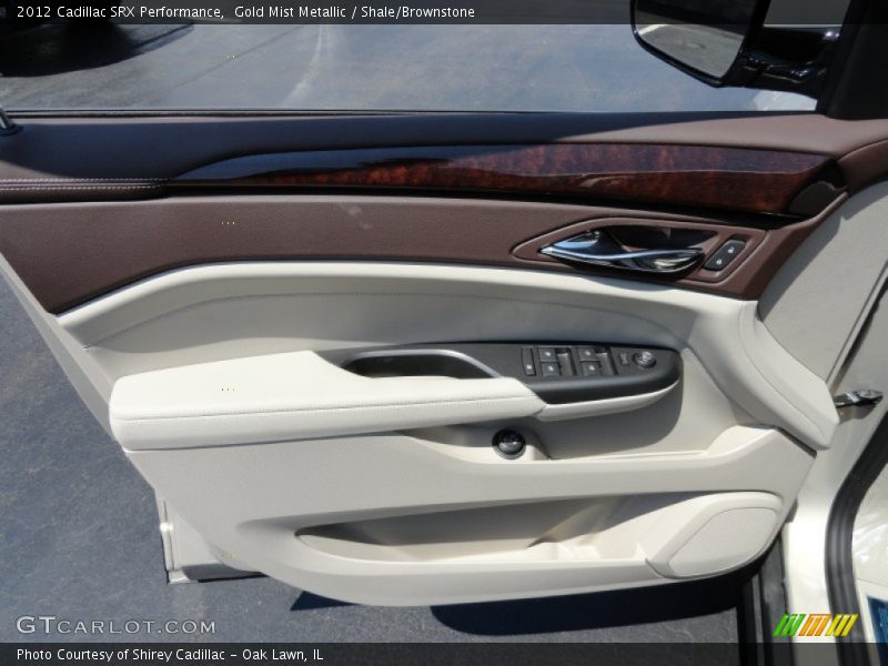 Gold Mist Metallic / Shale/Brownstone 2012 Cadillac SRX Performance