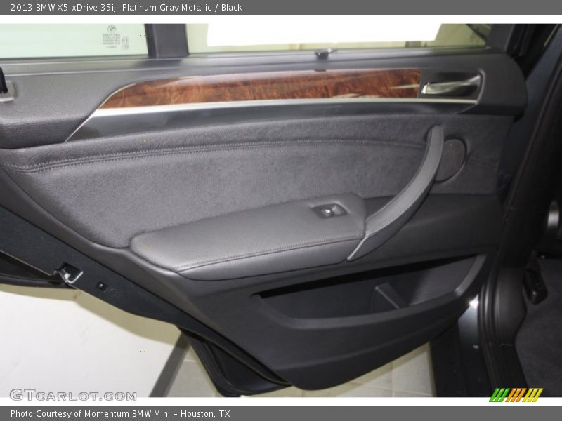 Platinum Gray Metallic / Black 2013 BMW X5 xDrive 35i