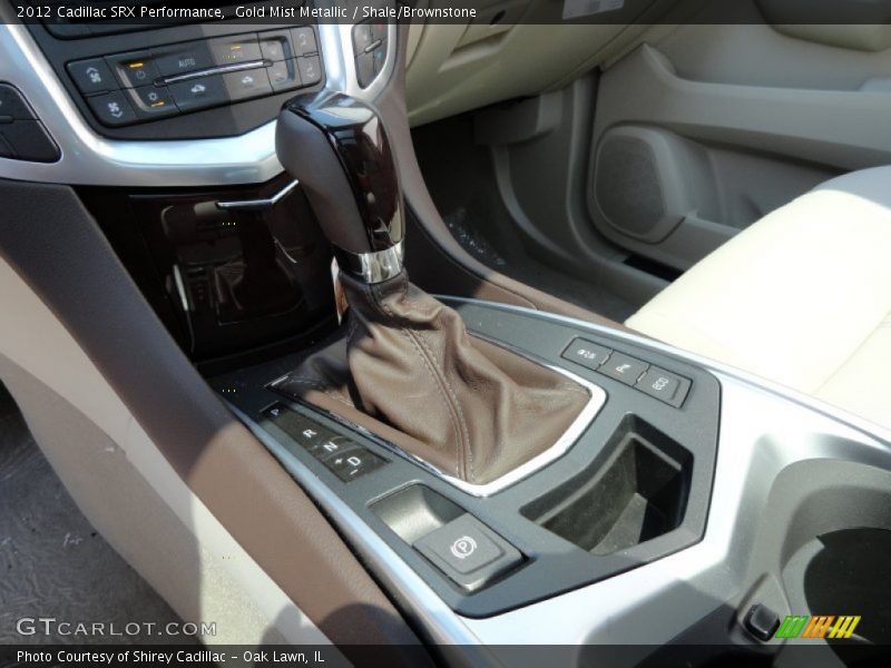 Gold Mist Metallic / Shale/Brownstone 2012 Cadillac SRX Performance
