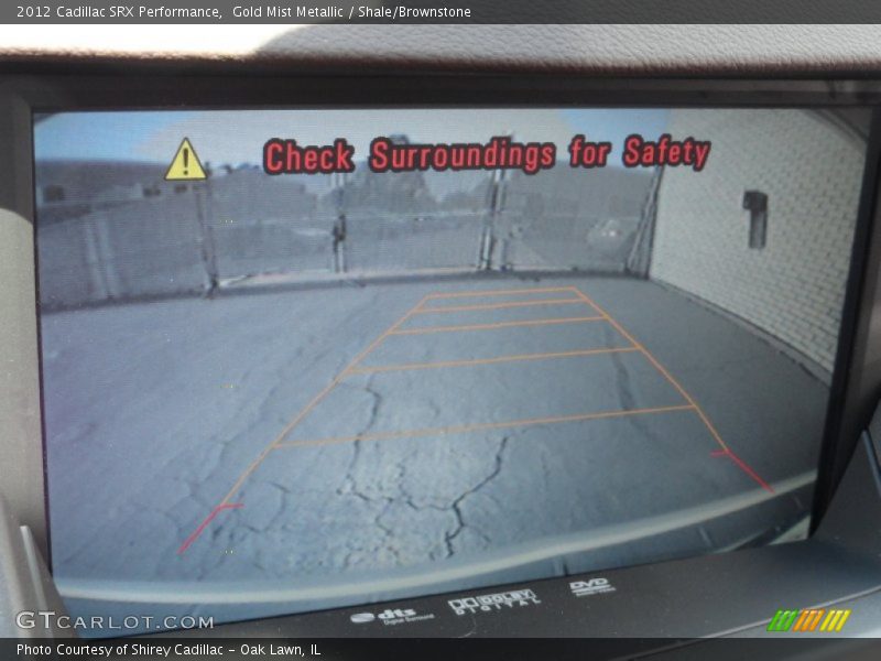 Gold Mist Metallic / Shale/Brownstone 2012 Cadillac SRX Performance