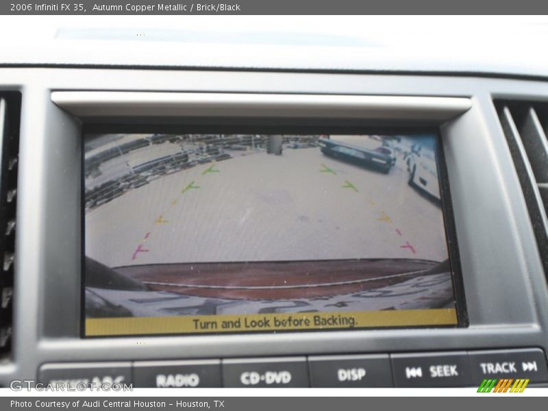 Autumn Copper Metallic / Brick/Black 2006 Infiniti FX 35