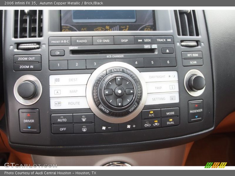 Controls of 2006 FX 35