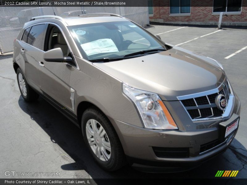 Mocha Steel Metallic / Shale/Brownstone 2012 Cadillac SRX Luxury