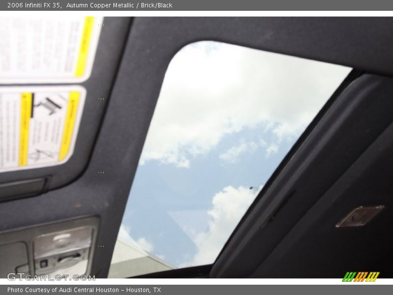 Autumn Copper Metallic / Brick/Black 2006 Infiniti FX 35