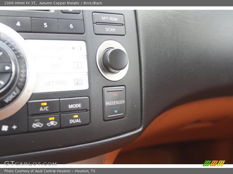 Controls of 2006 FX 35