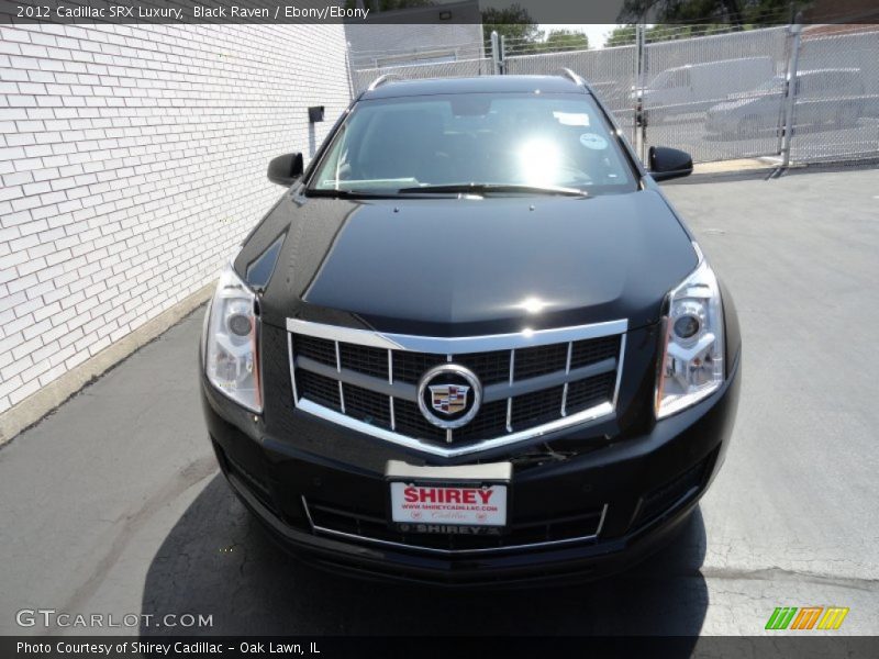 Black Raven / Ebony/Ebony 2012 Cadillac SRX Luxury