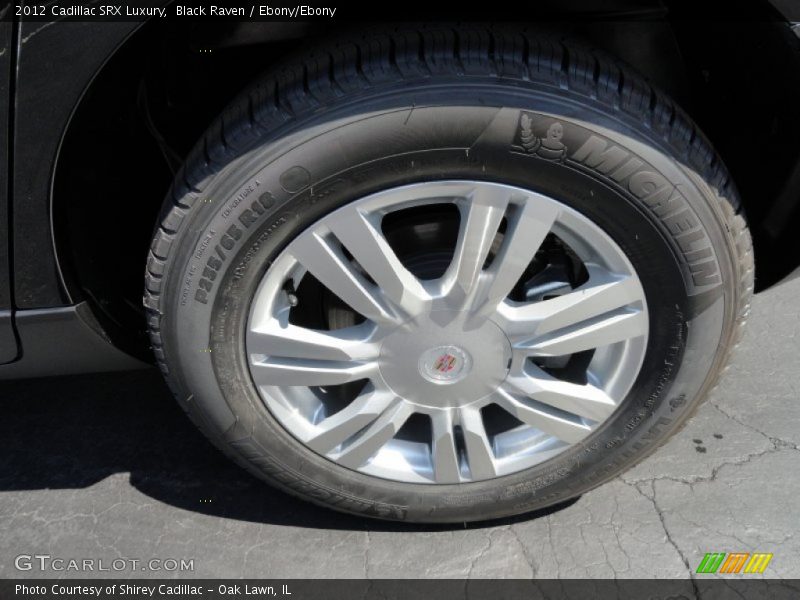 Black Raven / Ebony/Ebony 2012 Cadillac SRX Luxury