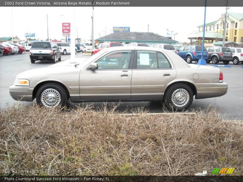 Arizona Beige Metallic / Medium Parchment 2001 Ford Crown Victoria