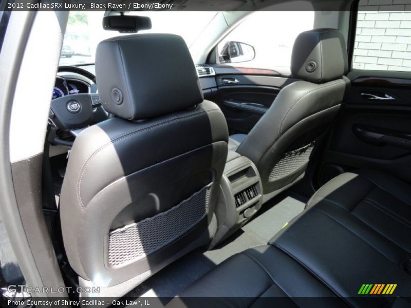 Black Raven / Ebony/Ebony 2012 Cadillac SRX Luxury
