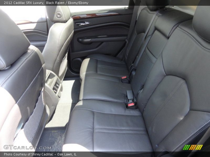 Black Raven / Ebony/Ebony 2012 Cadillac SRX Luxury