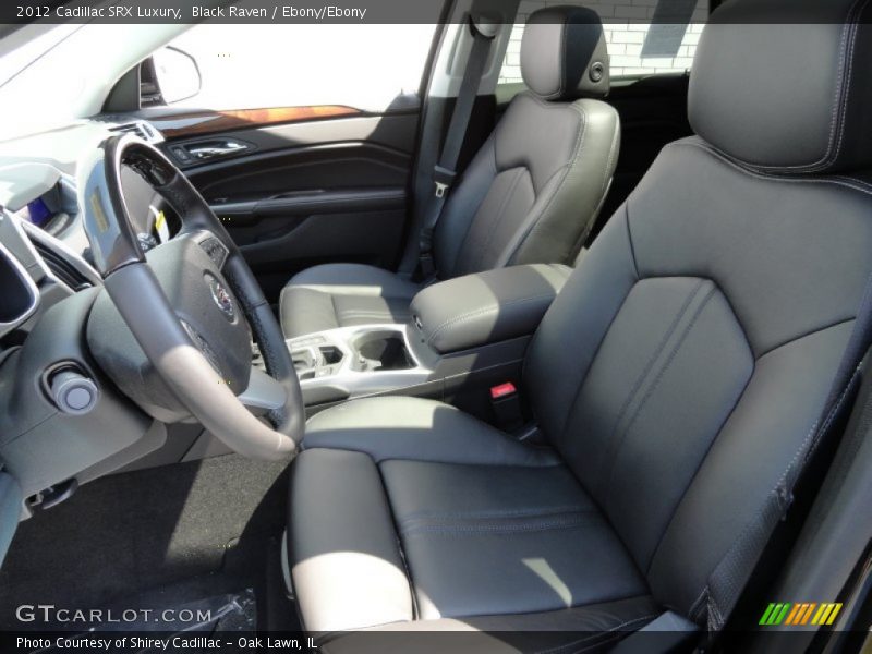 Black Raven / Ebony/Ebony 2012 Cadillac SRX Luxury