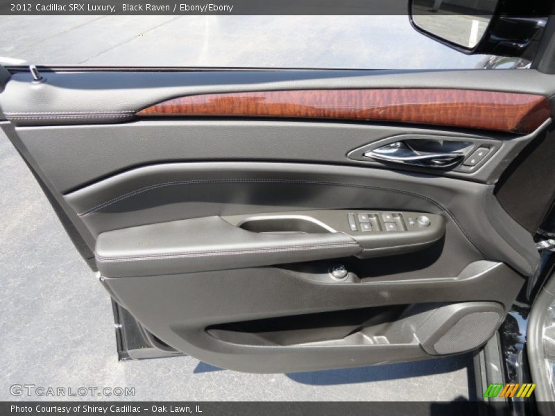 Black Raven / Ebony/Ebony 2012 Cadillac SRX Luxury