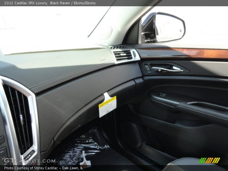 Black Raven / Ebony/Ebony 2012 Cadillac SRX Luxury