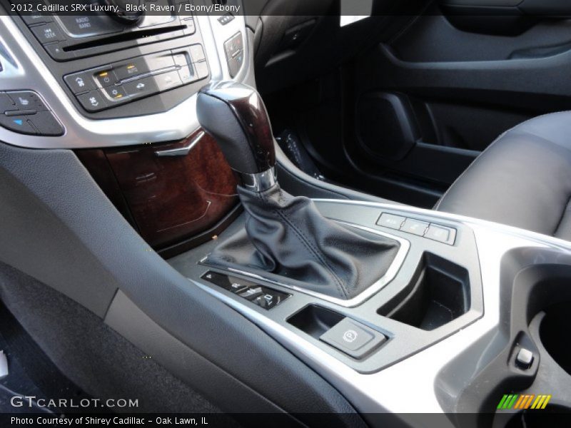 Black Raven / Ebony/Ebony 2012 Cadillac SRX Luxury