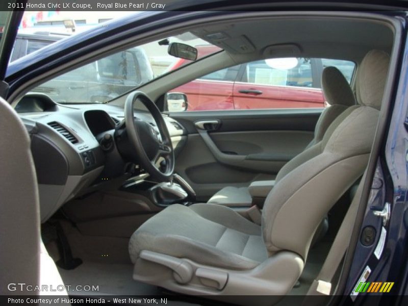 Royal Blue Pearl / Gray 2011 Honda Civic LX Coupe