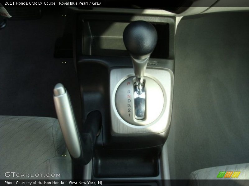 Royal Blue Pearl / Gray 2011 Honda Civic LX Coupe