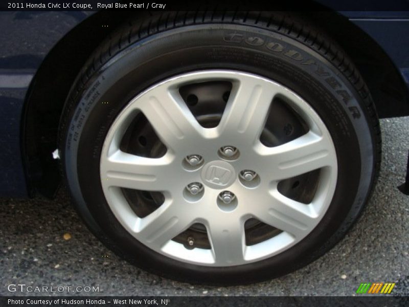 Royal Blue Pearl / Gray 2011 Honda Civic LX Coupe
