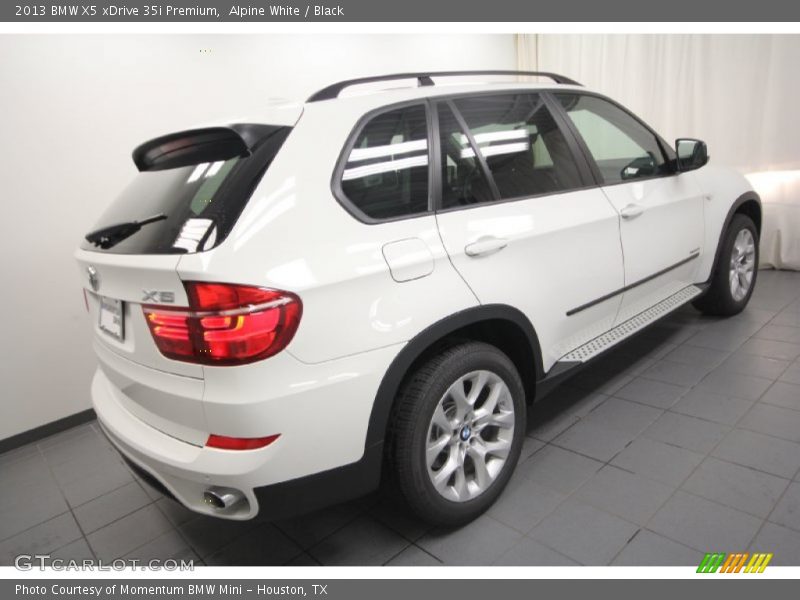 Alpine White / Black 2013 BMW X5 xDrive 35i Premium