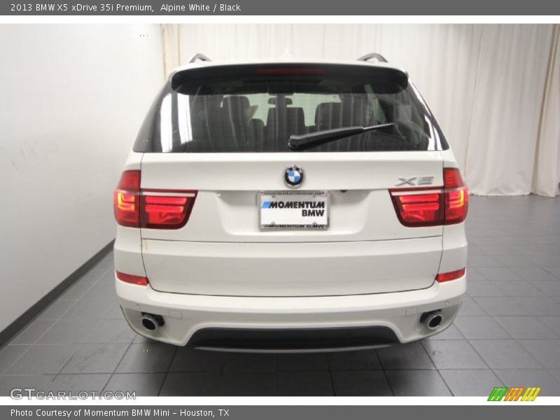 Alpine White / Black 2013 BMW X5 xDrive 35i Premium