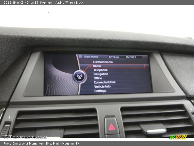 Alpine White / Black 2013 BMW X5 xDrive 35i Premium