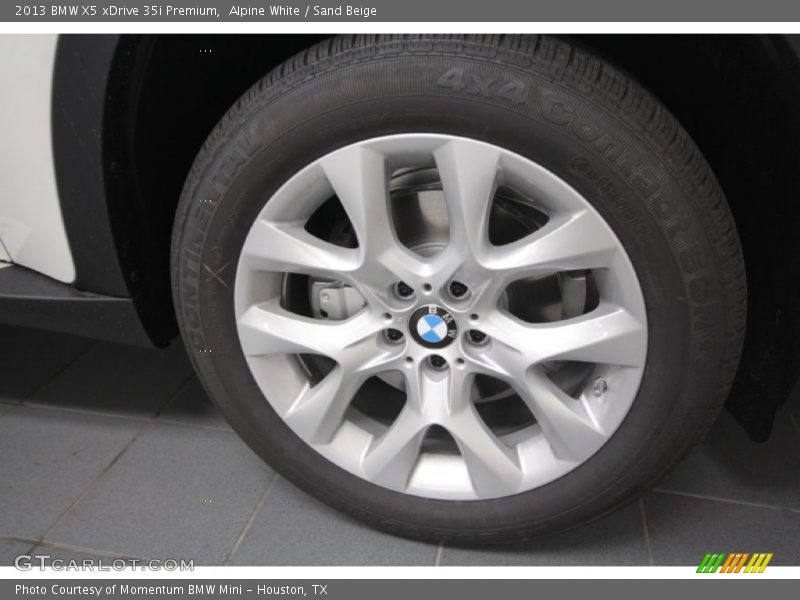 Alpine White / Sand Beige 2013 BMW X5 xDrive 35i Premium